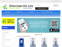 Tablet Screenshot of kimyasepetim.com
